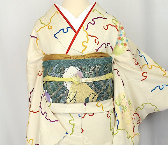 鎌倉着物レンタル 藤の着物