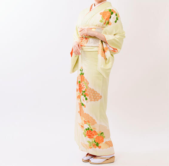 kimonoてふてふの着物