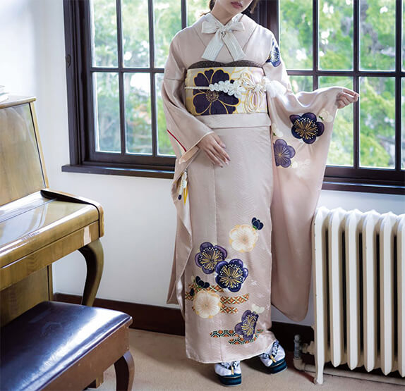 Kimono唐草の着物