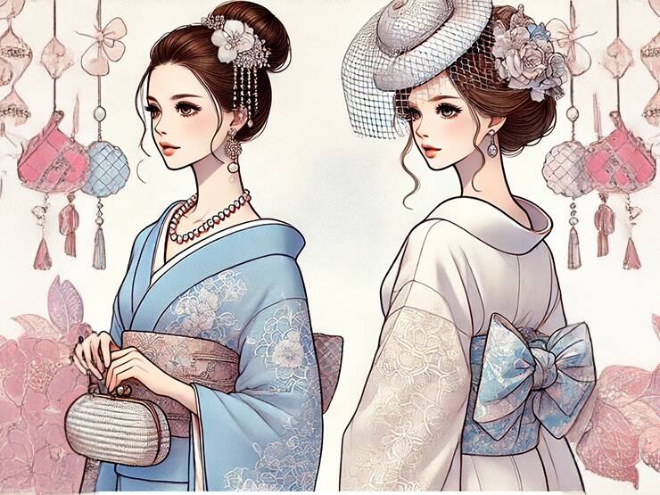 嵐山でかわいい着物をレンタル!人気の柄や色、コーディネートを徹底解説